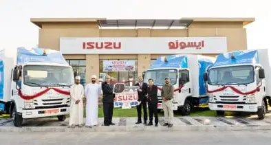 Leading brand Al Khoud Water ramps up delivery fleet with 2022 model Isuzu Trucks from OTE