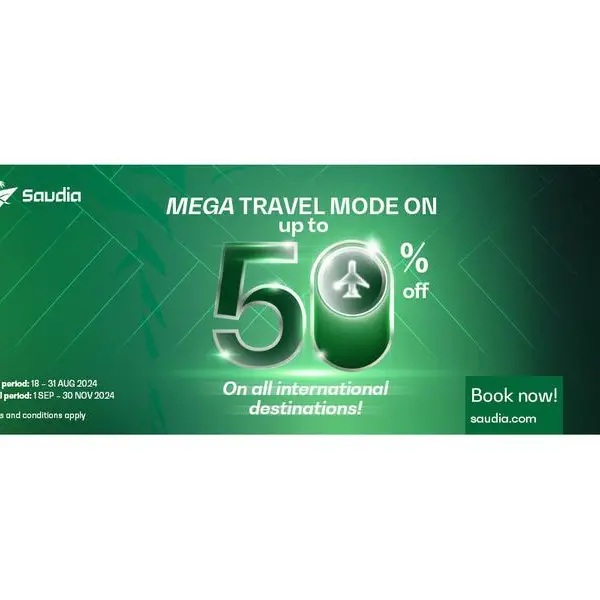 Saudia unveils up to 50% discounts on international routes for business and guest class