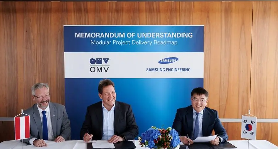 Samsung Engineering and OMV sign MoU to develop modular projects\n