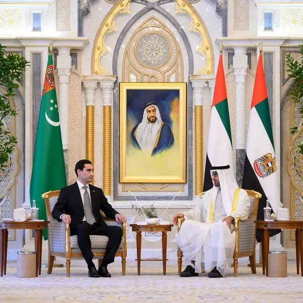 UAE President, Turkmen President hold official talks, witness signing of agreements