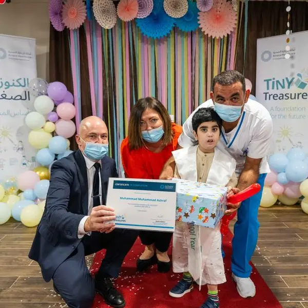 Amana Healthcare celebrates the 2023 graduating class of the Tiny Treasures Pediatric Education Program