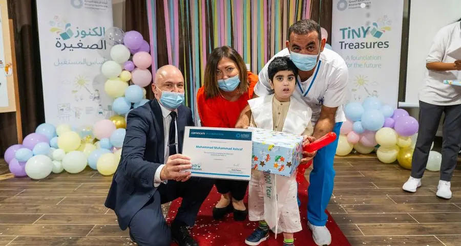 Amana Healthcare celebrates the 2023 graduating class of the Tiny Treasures Pediatric Education Program