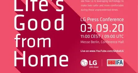 LG invites consumers around the world to IFA 2020 online