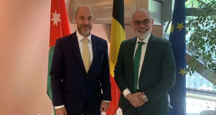 Building bridges: Ali Khalaf and Belgian Ambassador in strategic talks