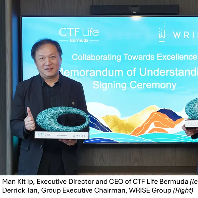 WRISE Group and CTF Life Bermuda form strategic partnership to expand global reach