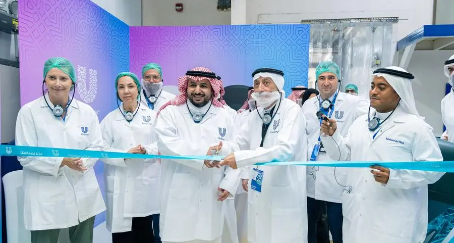 Unilever launches its first deodorant stick production in Saudi Arabia, strengthening Kingdom’s role as a global manufacturing hub