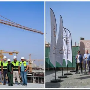 AMWAJ Development celebrates dual milstone with ceremonies for the top-up of starlight park and groundbreaking of The Cube Residences