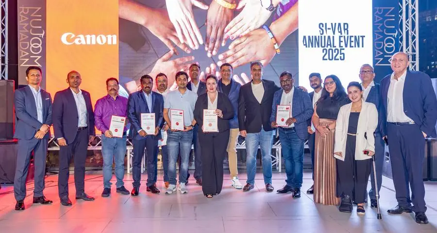 Canon celebrates partner excellence at SI-VAR UAE Gala awards ceremony