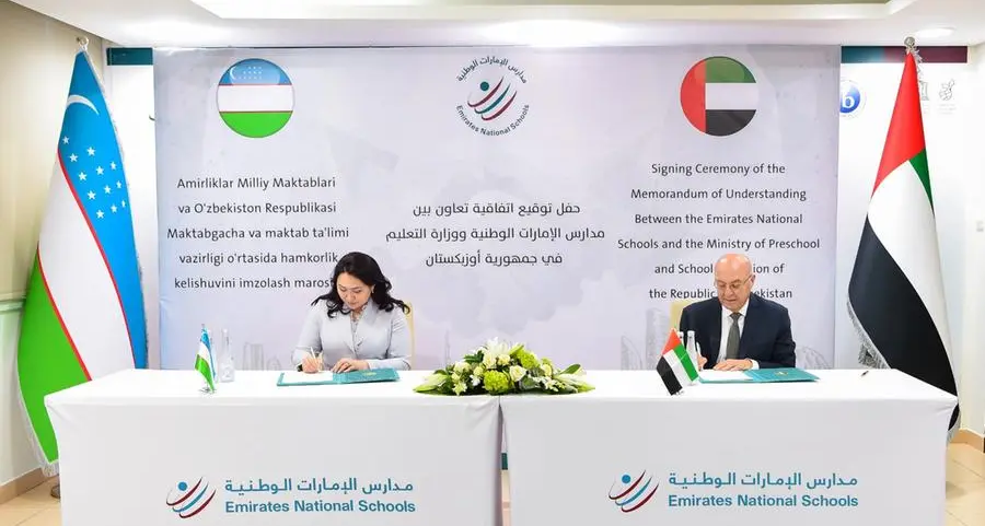 Emirates National Schools, Uzbek Ministry of Education sign cooperation agreement