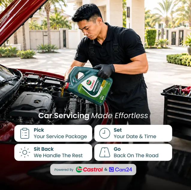 Justlife, Castrol and Cars24 join forces to bring professional car servicing directly to customers’ doorsteps