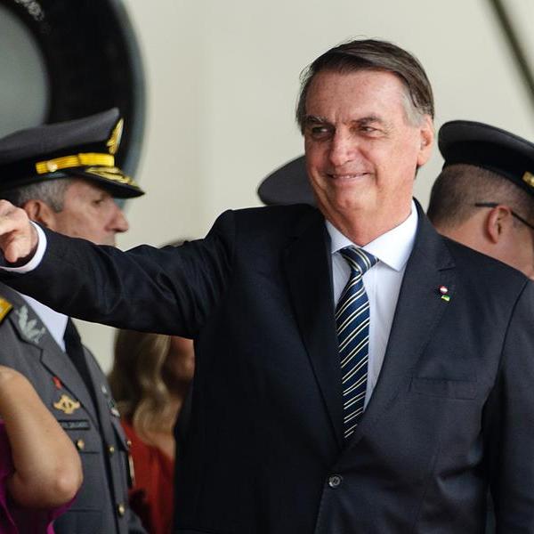 Bolsonaro attends first public event since election loss