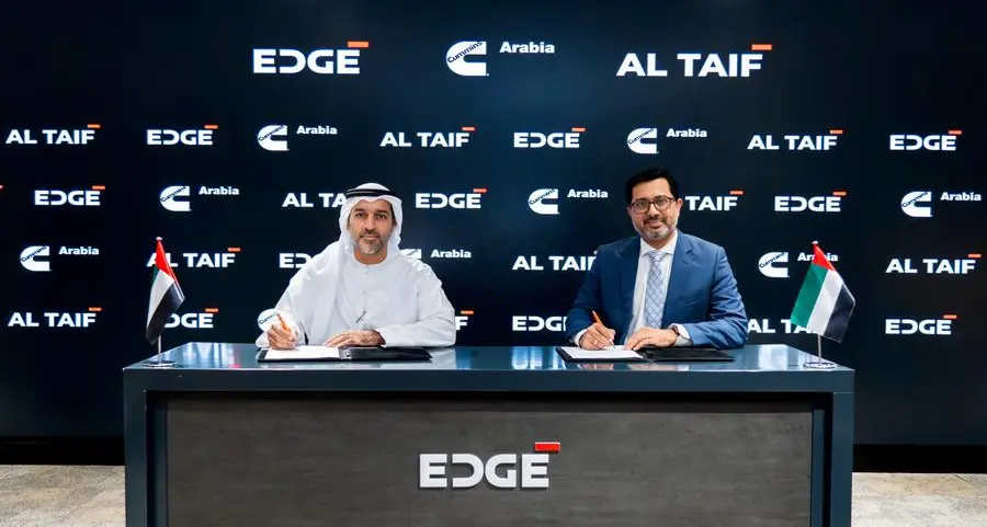 EDGE signs two MoU agreements with Cummins Arabia