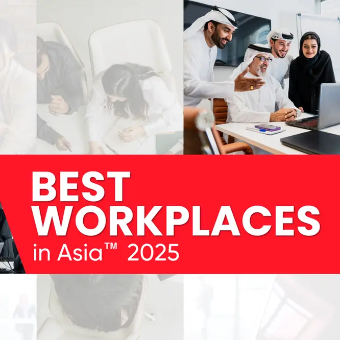 Great Place to Work Middle East announces the 2025 Best Workplaces in Asia
