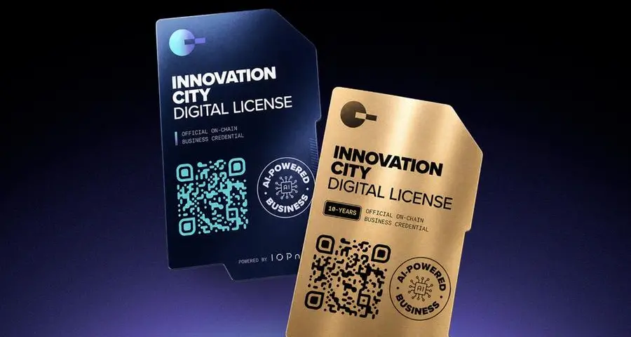 UAE Innovation City launches the world’s first blockchain-based digital business identity, powered by IOPn