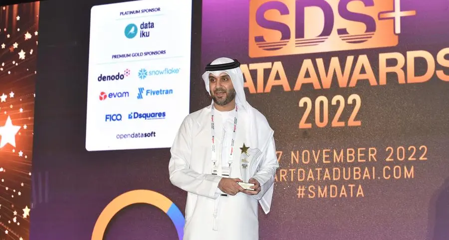 Du wins “Smart Data Excellence Award” for 2022 at the 9th edition of the Smart Data Summit Plus & Awards