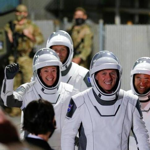 All-private astronaut team set for landmark launch to space station