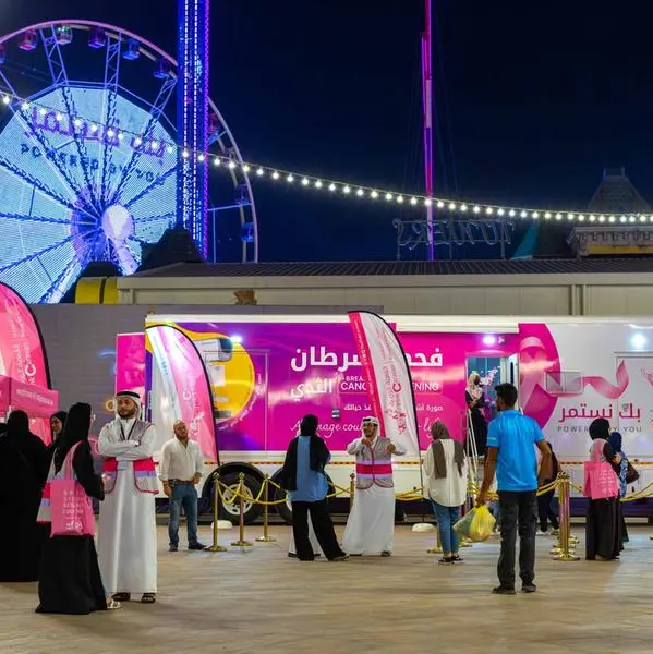 Pink Caravan champions health and community in Aljada