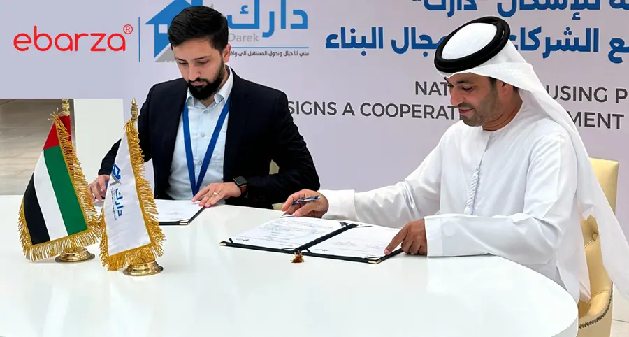 Ebarza forms a strategic partnership with the National Housing Platform Darak