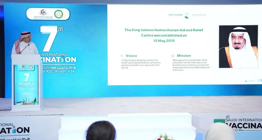 The 7th Annual Saudi International Vaccination forum takes off today in Riyadh