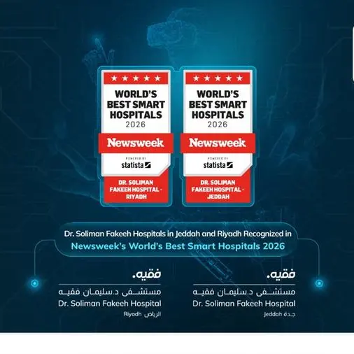 Dr. Soliman Fakeeh Hospitals recognized in Newsweek’s World’s Best Smart Hospitals 2026