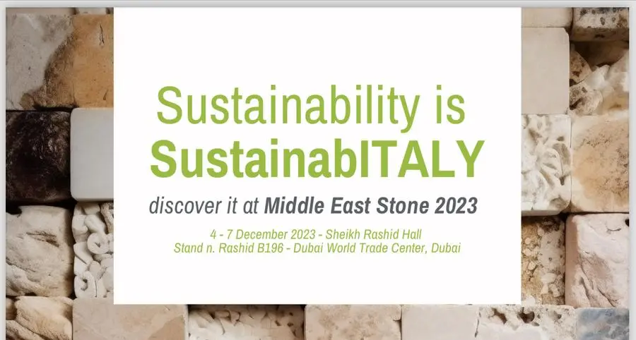 Italian companies to exhibit advanced construction technologies, building materials, and natural stones at Big 5 Global and Middle East Stone 2023