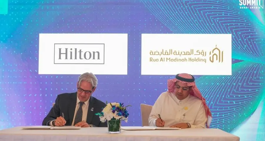 Rua Al Madinah Holding signs agreement with Hilton to open three hotels at Rua Al Madinah Project