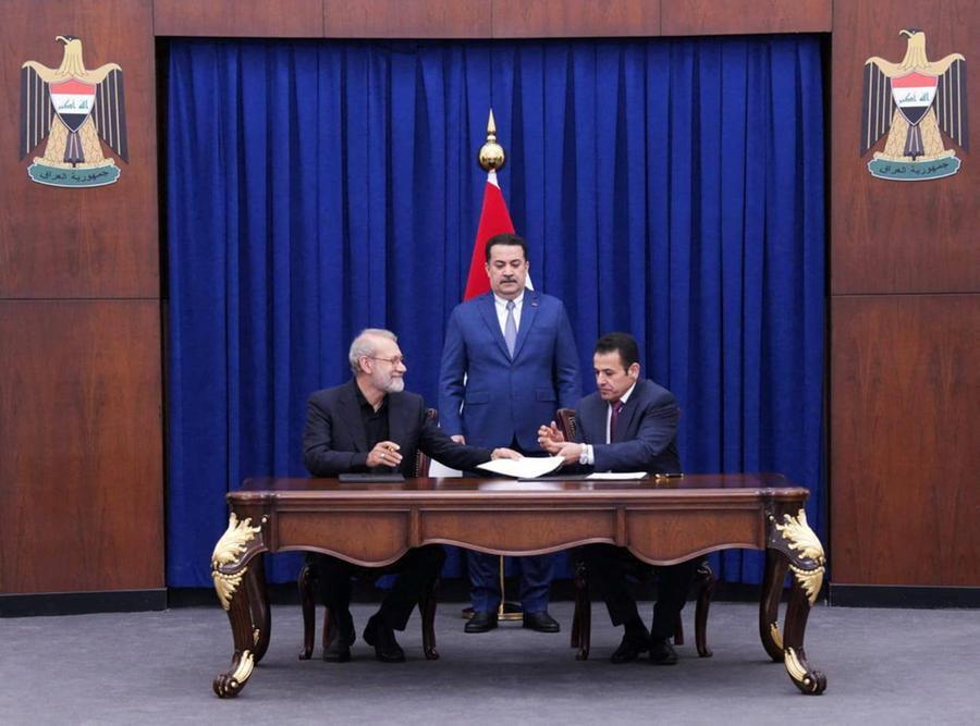 Iraq, Iran sign deal to develop joint security agreement