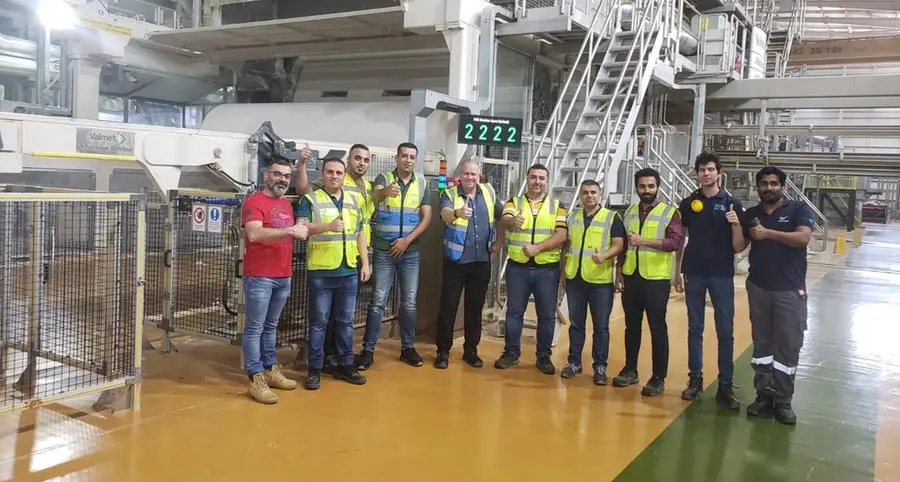 Fine Hygienic Holding sets world record speed on tissue machine at Abu Dhabi mill