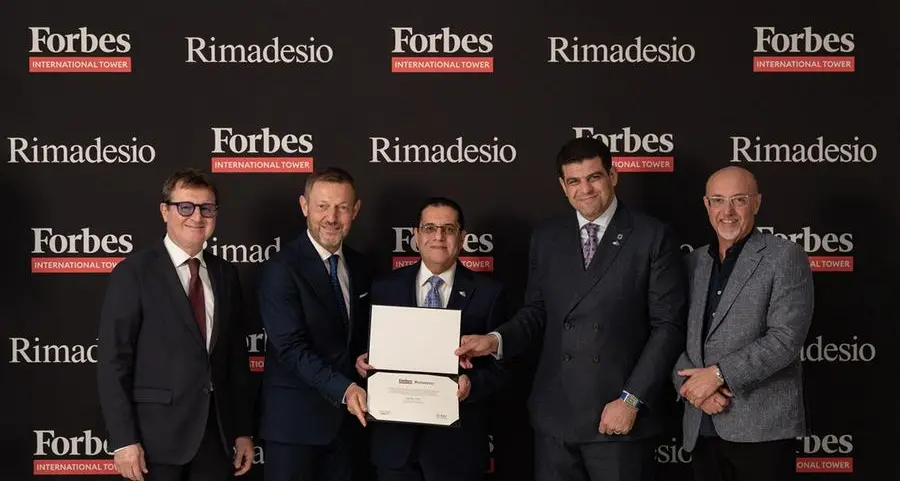 Magnom Properties partners with Italian brand Rimadesio to incorporate custom made sustainable designs into Forbes International Tower