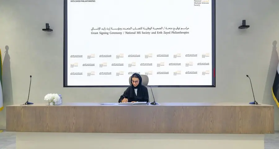 NMSS and Erth Zayed Philanthropies sign AED 25mln grant agreement to mark World MS Day