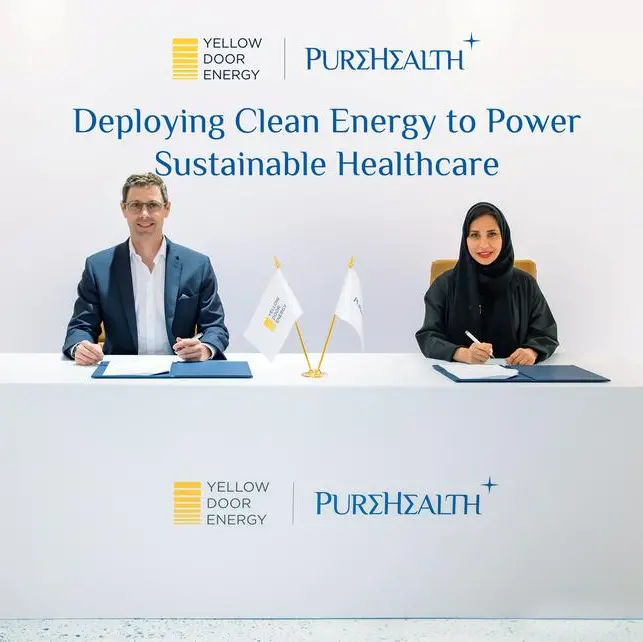 PureHealth and Yellow Door Energy sign master lease agreement to deliver sustainable healthcare in the UAE