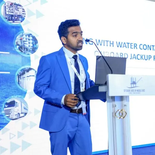 Advanced Watertek highlights the issue of water contamination at the Offshore Jack up Middle East 2022