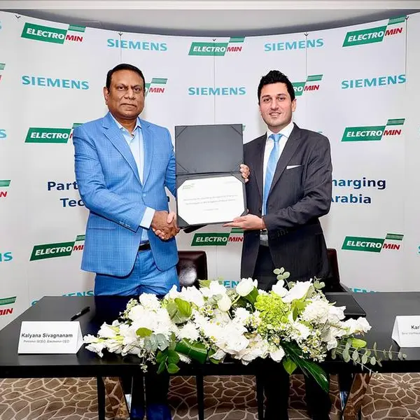 Siemens to supply electric vehicle chargers for Electromin’s planned charging network in Saudi Arabia