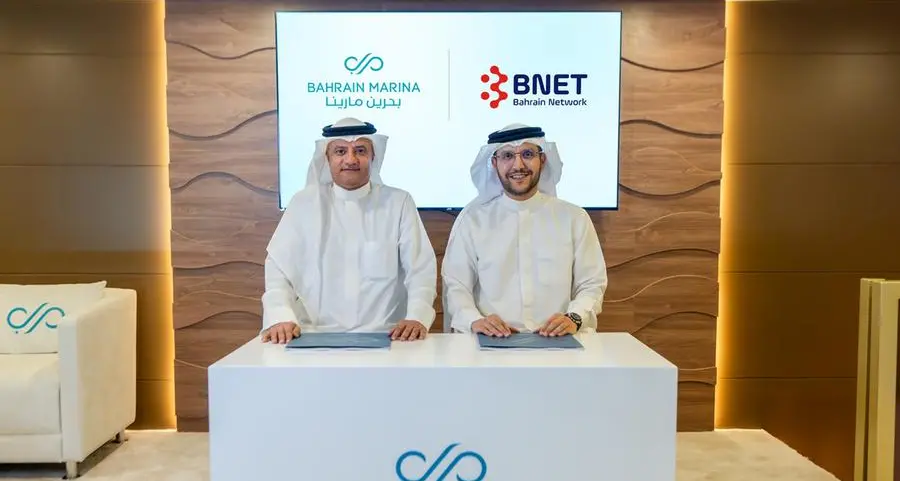 Bahrain Marina and BNET collaborate for enabling provisioning of advanced technical services