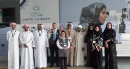 الموظفون المواطنون في اللجنة الاجتماعية بشركة فامكو يترأسون مبادرة فحص النظر بالتعاون مع مؤسسة نور دبي