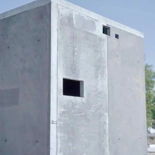 Precast building using conductive concrete for shielding set to open soon, developed by AUS researchers and SRTIP