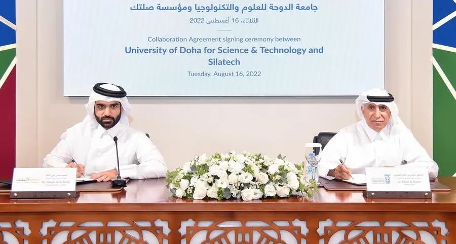 Silatech and University of Doha for Science and Technology sign a collaboration agreement