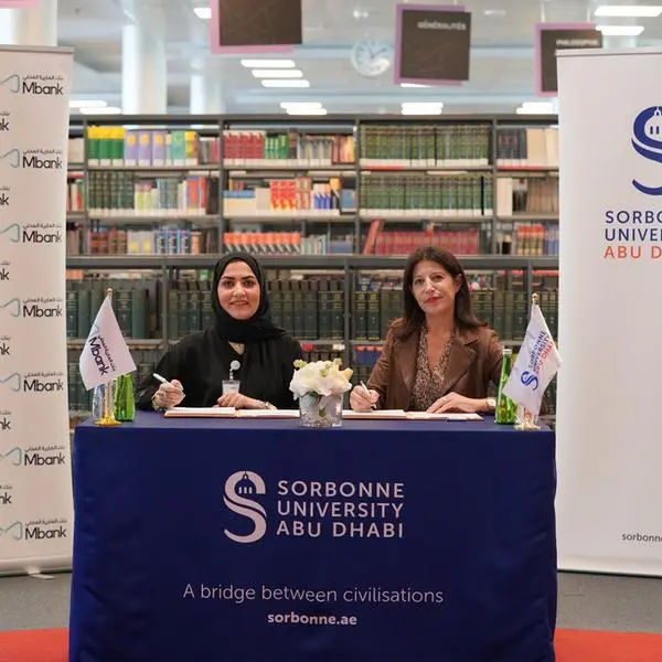 Mbank partners with Sorbonne University Abu Dhabi to offer academic and professional programs to university students