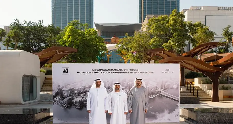 Mubadala and Aldar announce landmark AED 60+ bln expansion of Abu Dhabi’s Financial District on Al Maryah Island