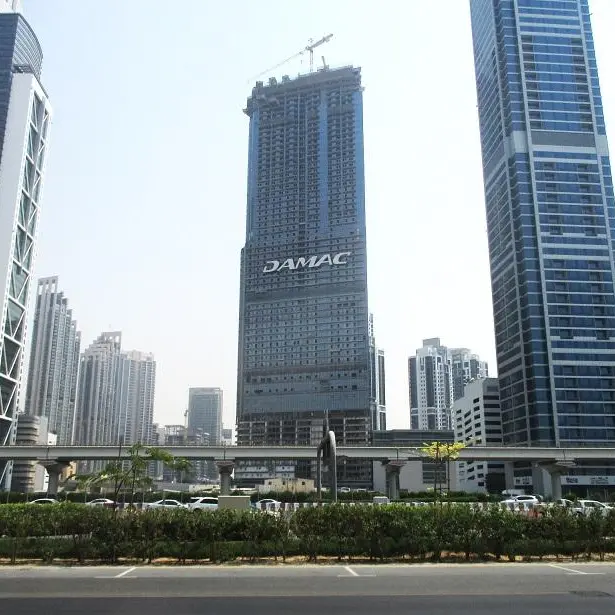 Damac's luxury Paramount Tower in topping out milestone