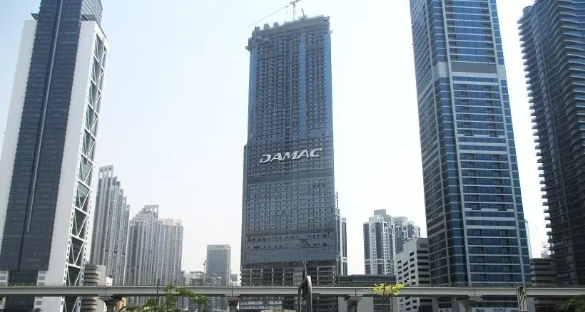 Damac's luxury Paramount Tower in topping out milestone