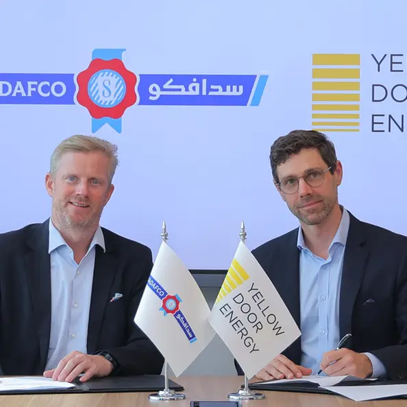 SADAFCO partners with Yellow Door Energy to bring solar power to seven SADAFCO facilities