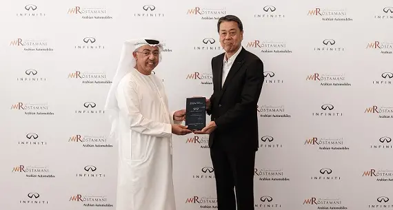 INFINITI of Arabian Automobiles recognized for exceptional performance with 2023 Global Award