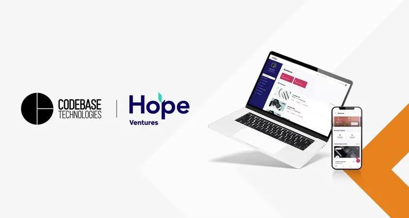 Hope Ventures leverages Codebase Technologies award-winning Digibanc technology stack for innovative crowdfunding app