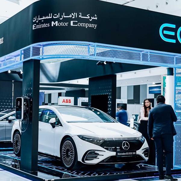 Emirates Motor Company showcases Mercedes EQ-range
