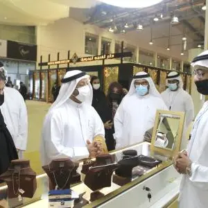 Sheikh Abdullah bin Salem Al Qasimi inaugurates 2nd \"Jewels of Emirates\" show at Expo Centre Sharjah