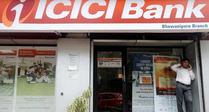 India's ICICI Bank climbs on record Q2 profit