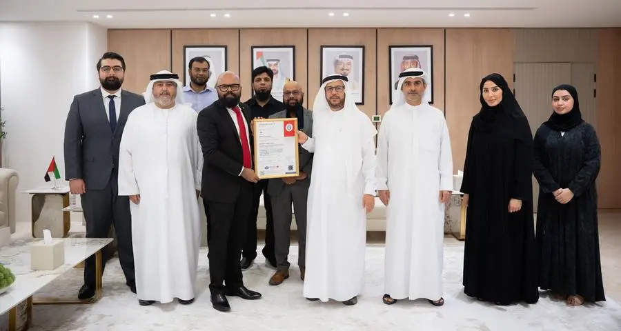 Ajman Chamber awarded ISO certification for Information Security