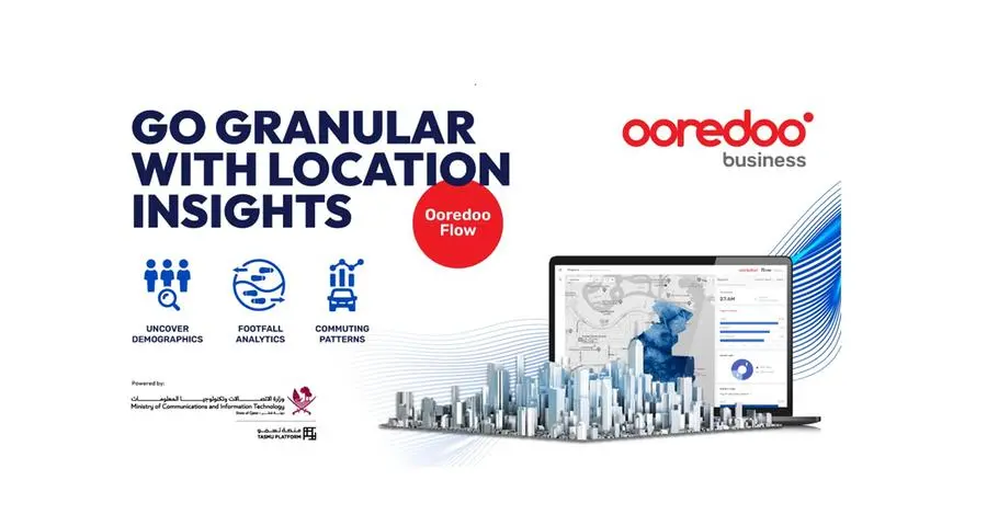 Ooredoo unveils ‘Ooredoo Flow’, powered by the MCIT's TASMU platform, for location analytics, intelligence