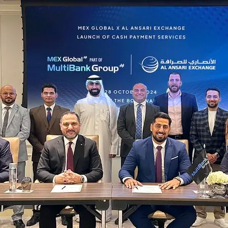 MultiBank Group and Al Ansari Exchange launch innovative cash payment services